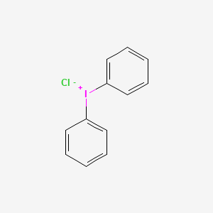 Chemical structure of Diphenyliodonium chloride