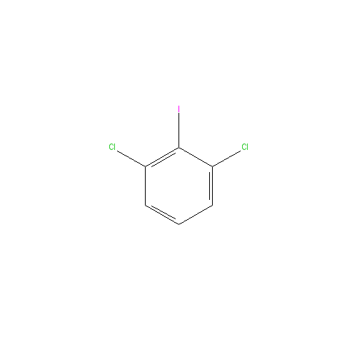 Chemical structure of 2,6-Dichloroiodobenzene