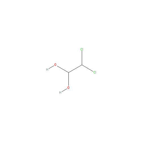 Chemical structure of Dichloroacetaldehyde Hydrate