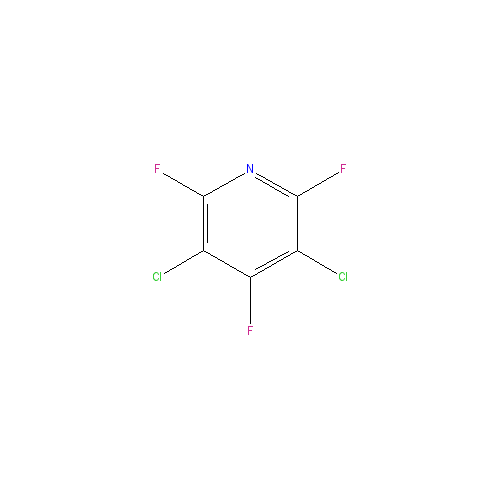 Chemical structure of 3,5-Dichloro-2,4,6-trifluoropyridine