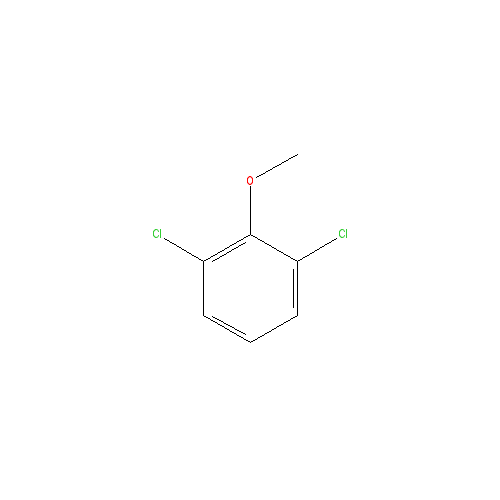 Chemical structure of 2,6-Dichloroanisole