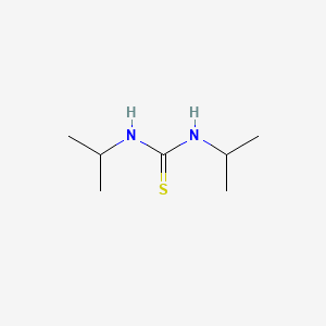 Chemical structure of 1,3-Diisopropyl-2-thiourea