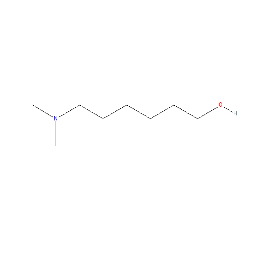 Chemical structure of 6-(Dimethylamino)-1-hexanol