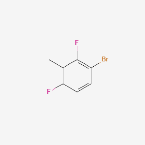 Chemical structure of 3-Bromo-2,6-difluorotoluene