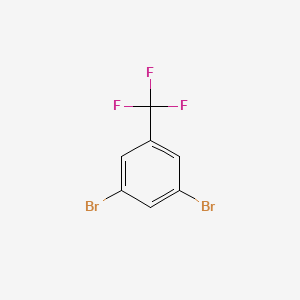 Chemical structure of 3,5-Dibromobenzotrifluoride