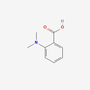 Chemical structure of 2-Dimethylaminobenzoic acid