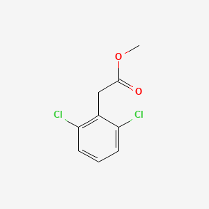 Chemical structure of 2,6-Dichlorophenylacetic Acid Methyl Ester