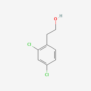 Chemical structure of 2,4-Dichlorophenethyl alcohol