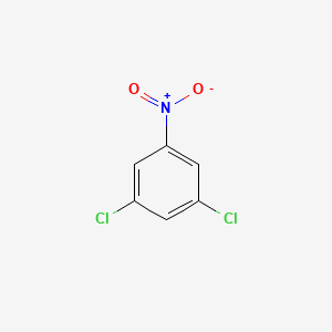 Chemical structure of 3,5-Dichloronitrobenzene