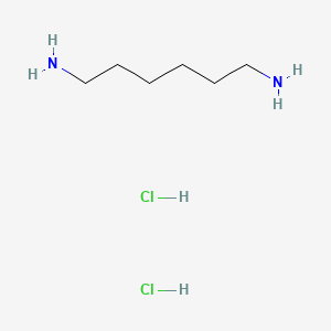 Chemical structure of 1,6-Diaminohexane Dihydrochloride