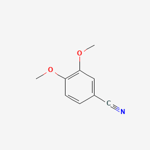 Chemical structure of 3,4-Dimethoxybenzonitrile