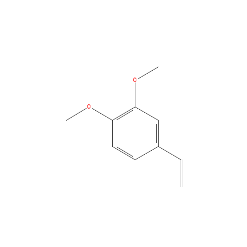 Chemical structure of 3,4-Dimethoxy Styrene
