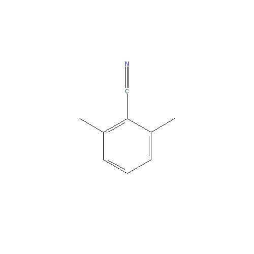 Chemical structure of 2,6-dimethylbenzonitrile