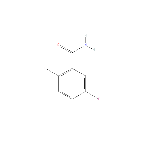 Chemical structure of 2,5-Difluorobenzamide
