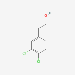 Chemical structure of 2-(3,4-Dichlorophenyl)ethanol