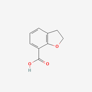 Chemical structure of 2,3-Dihydrobenzofuran-7-carboxylic Acid
