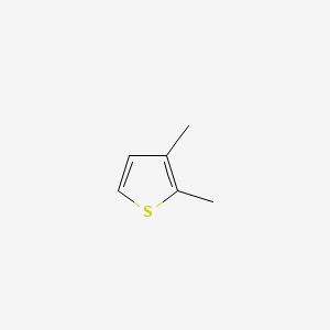Chemical structure of 2,3-Dimethylthiophene