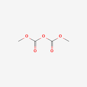 Chemical structure of dimethyl dicarbonate