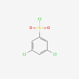 Chemical structure of 3,5-Dichlorobenzenesulfonyl Chloride