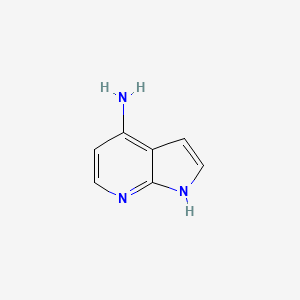 Chemical structure of 4-AMino-7-azaindole