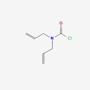 Chemical structure of Diallylcarbamyl chloride