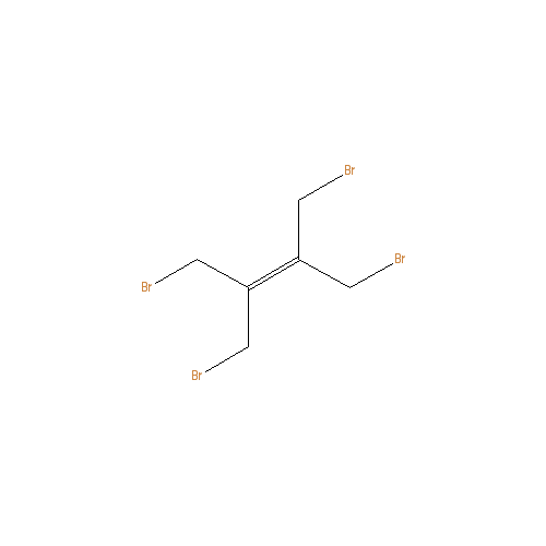 Chemical structure of 1,4-dibromo-2,3-bis(bromomethyl)but-2-ene