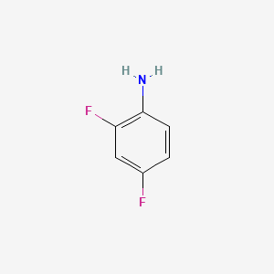 Chemical structure of 2,4-Difluoroaniline
