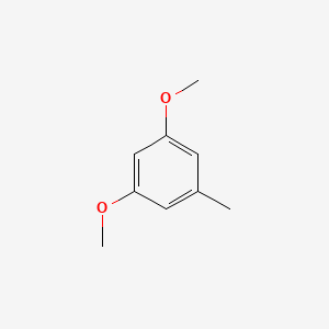 Chemical structure of 3,5-dimethoxytoluene