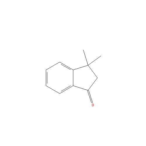 Chemical structure of 3,3-Dimethyl-1-indanone