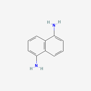 Chemical structure of 1,5-Diaminonaphthalene
