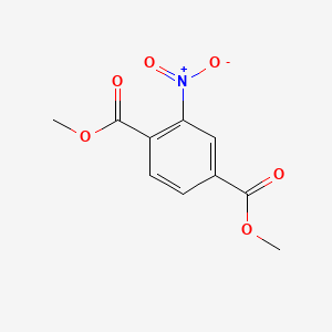 Chemical structure of Dimethyl nitroterephthalate
