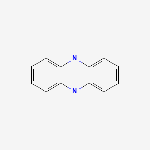 Chemical structure of 5,10-Dihydro-5,10-dimethylphenazine