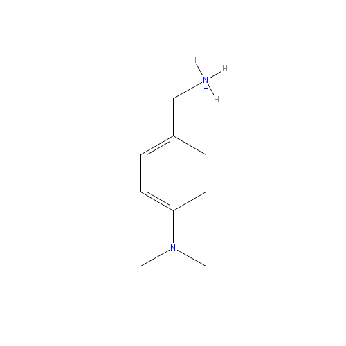 Chemical structure of 4-Dimethylaminobenzylamine Dihydrochloride