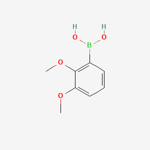 Chemical structure of 2,3-Dimethoxybenzeneboronic Acid (contains varying amounts of Anhydride)