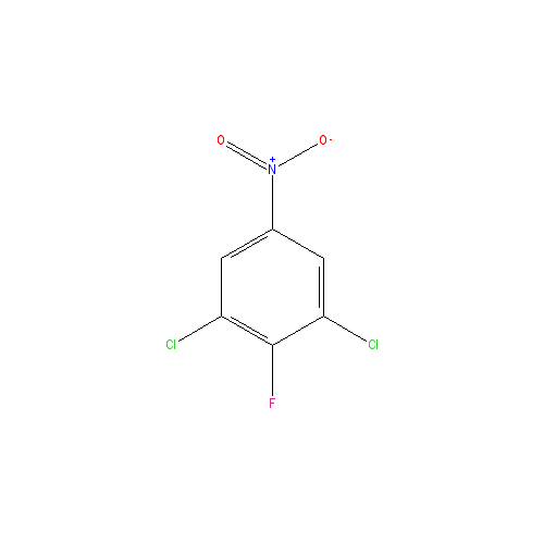 Chemical structure of 3,5-Dichloro-4-fluoro-1-nitrobenzene