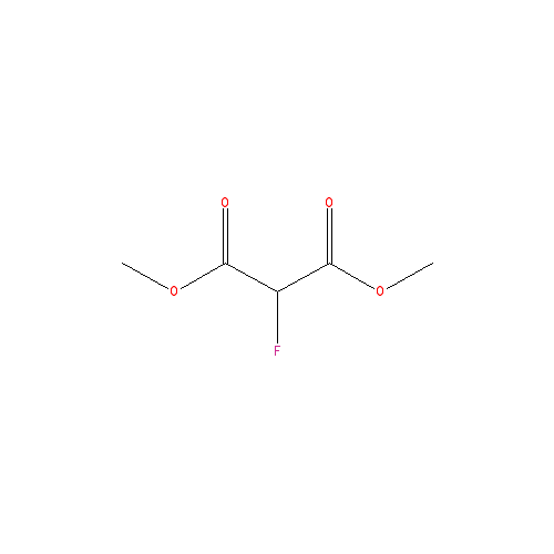 Chemical structure of Dimethyl fluoromalonate