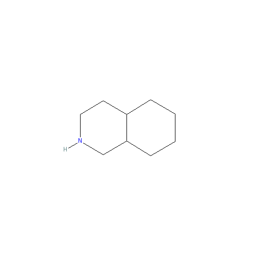 Chemical structure of Decahydroisoquinoline