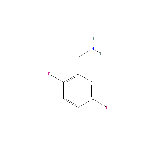 Chemical structure of 2,5-Difluorobenzylamine