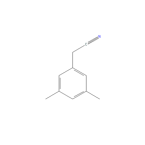 Chemical structure of 3,5-DimethylbenzylCyanide