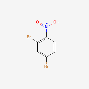 Chemical structure of 2,4-Dibromonitrobenzene