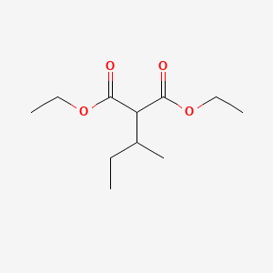 Chemical structure of Diethyl sec-Butylmalonate