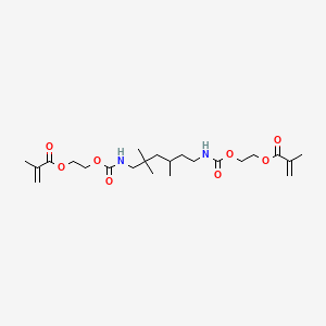 Chemical structure of Diurethane Dimethacrylate(Mixture of Isomers)