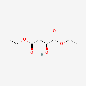 Chemical structure of Diethyl L-(-)-Malate