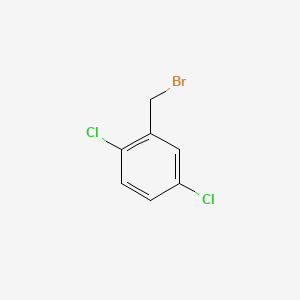 Chemical structure of 2,5-Dichlorobenzyl Bromide