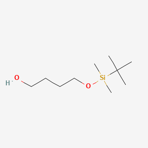 Chemical structure of 4-(tert-Butyldimethylsilyl)oxy-1-butanol