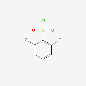 Chemical structure of 2,6-Difluorobenzenesulfonyl Chloride