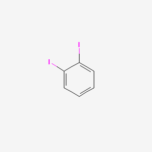 Chemical structure of 1,2-Diiodobenzene