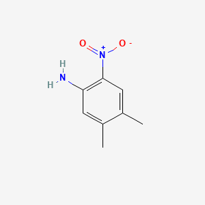 Chemical structure of 4,5-Dimethyl-2-nitroaniline