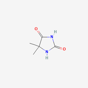 Chemical structure of 5,5-Dimethylhydantoin