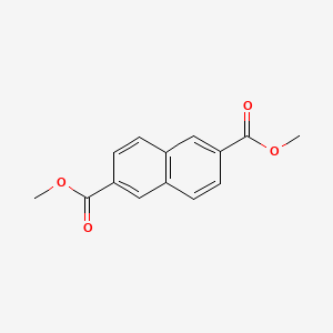 Chemical structure of Dimethyl 2,6-Naphthalenedicarboxylate